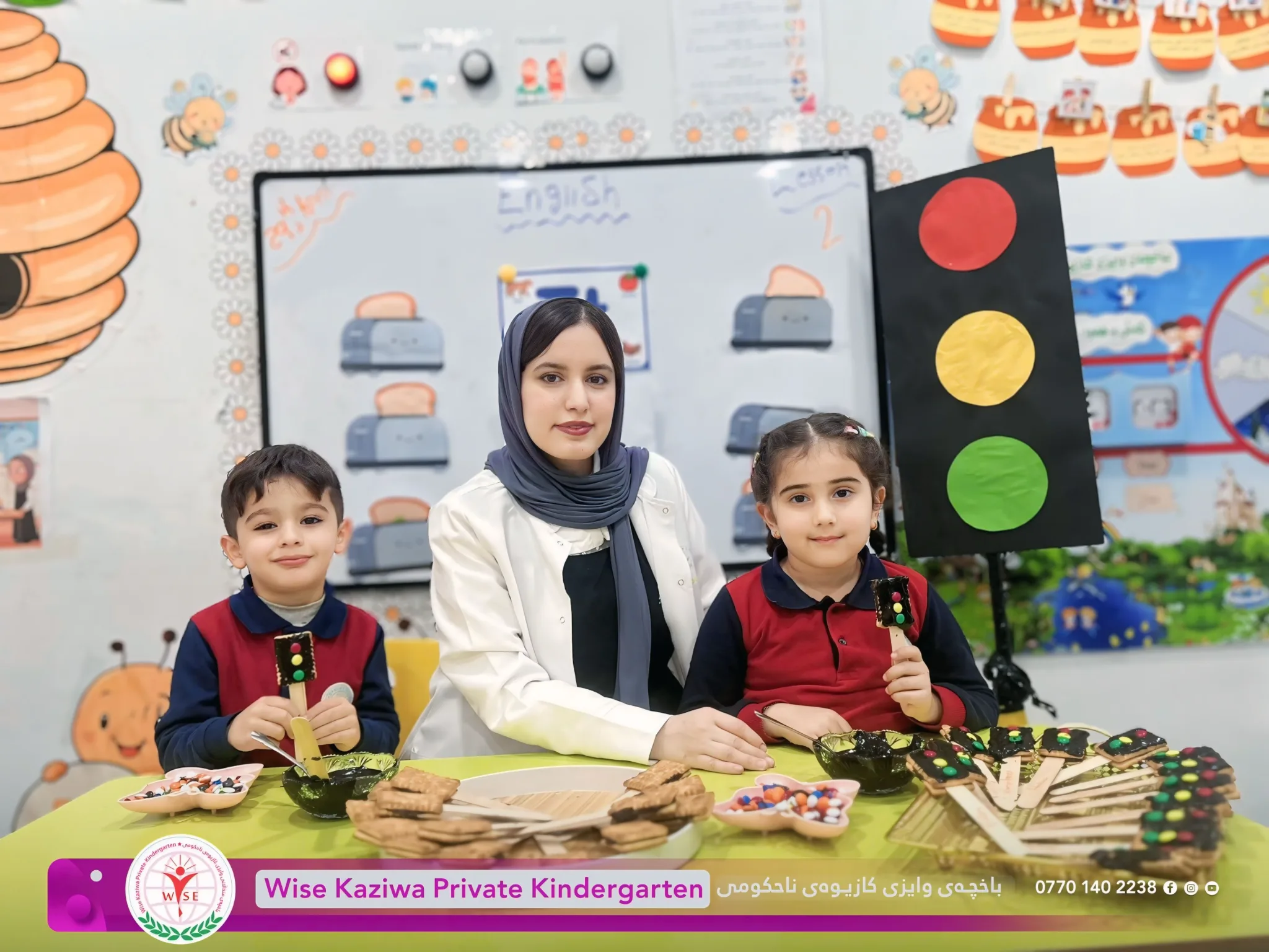 منداڵان لە ڕێگەی جیاوازی و چێژبەخشی فێری پیتەکان دەکرێن